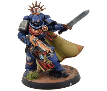 SPACE MARINES Primaris Captain #1 40K WELL PAINTED ultramarines