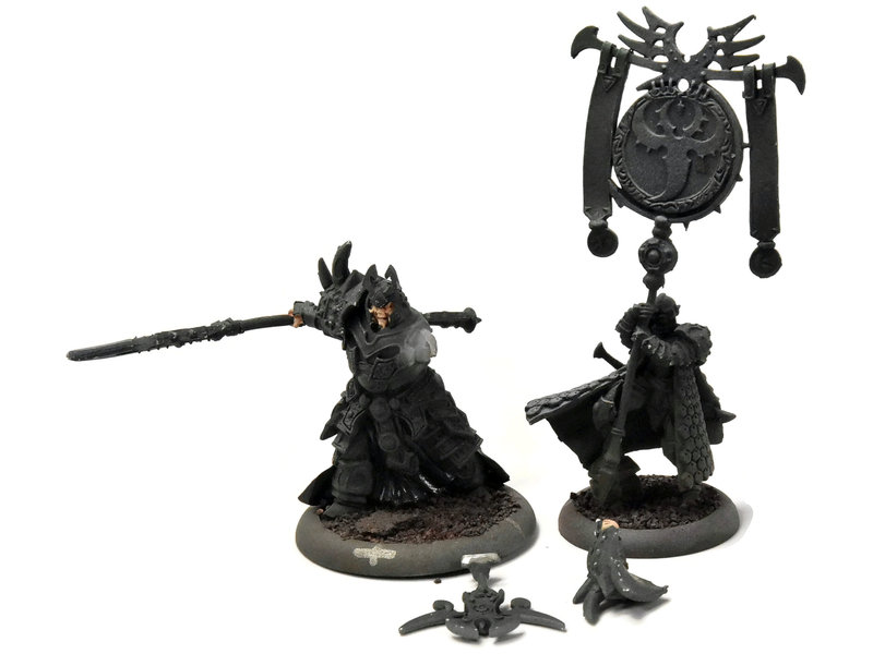 HORDES Tyrant Commander with Standard Banner #1 METAL Skorne