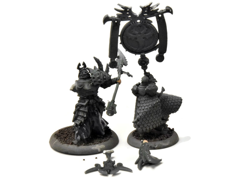 HORDES Tyrant Commander with Standard Banner #1 METAL Skorne