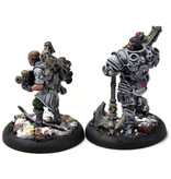 CRUCIBLE GUARD Marshal General Baldwin Gearhart & Mr Clogg #1 PRO PAINTED METAL