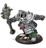 WARMACHINE Hutchuck, Ogrun Bounty Hunter #1 PRO PAINTED METAL Crucible Guard