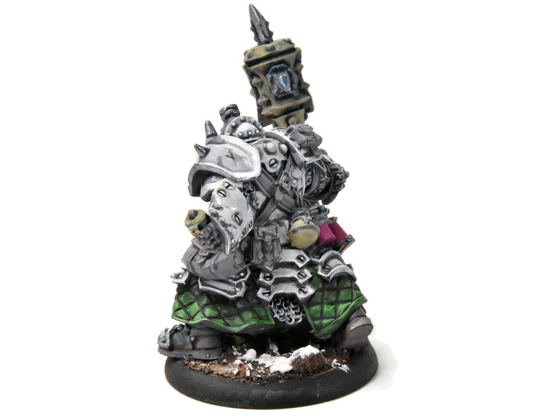 WARMACHINE Hutchuck, Ogrun Bounty Hunter #1 PRO PAINTED METAL Crucible Guard