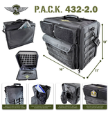 Battle Foam BATTLE FOAM  Pack 432 2.0 Horizontal Standard Load (Black)