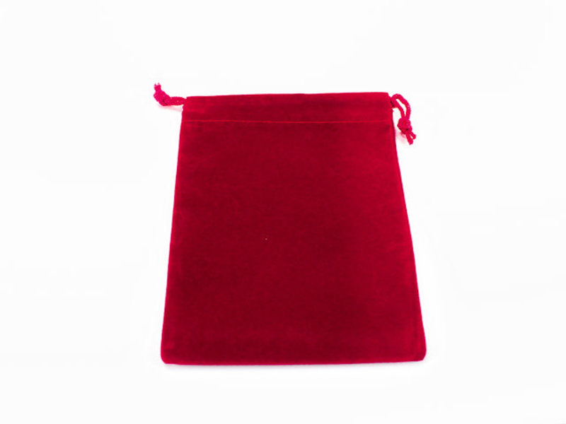 Chessex Suedecloth Dice Bag - Small Red