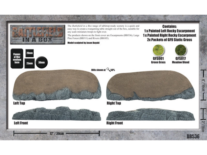 Battlefield in a Box Battlefield In A Box - Escarpments