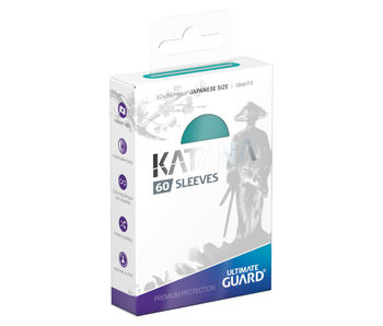 Ultimate Guard Sleeves Katana Japanese Size Turquoise 60ct