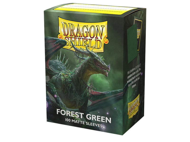 Dragon Shield Sleeves Matte Forest Green (100)