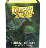 Dragon Shield Sleeves Matte Forest Green (100)