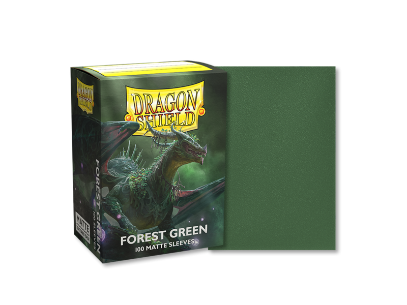 Dragon Shield Sleeves Matte Forest Green (100)