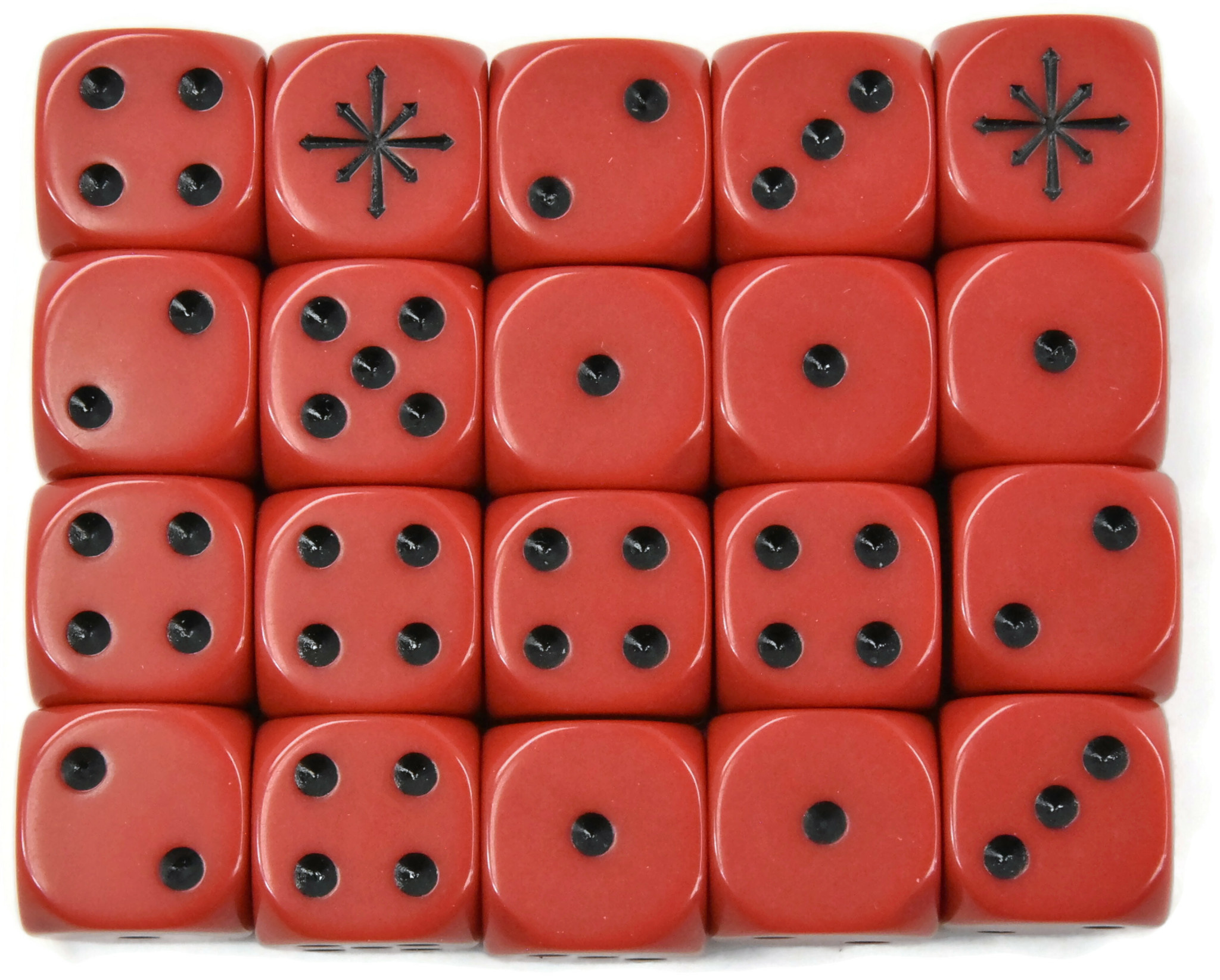 WARHAMMER 40K 40,000 CHAOS SPACE MARINES DICE SET - FACTORY