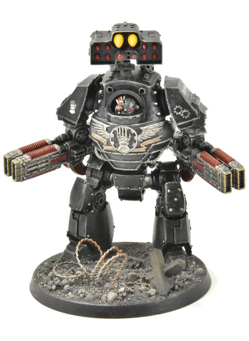 SPACE MARINES Contemptor Dreadnought #1 WELL PAINTED 40K iron hands