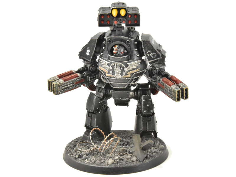 Games Workshop SPACE MARINES Contemptor Dreadnought #1 WELL PAINTED 40K iron hands