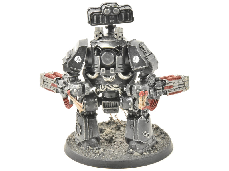 Games Workshop SPACE MARINES Contemptor Dreadnought #1 WELL PAINTED 40K iron hands