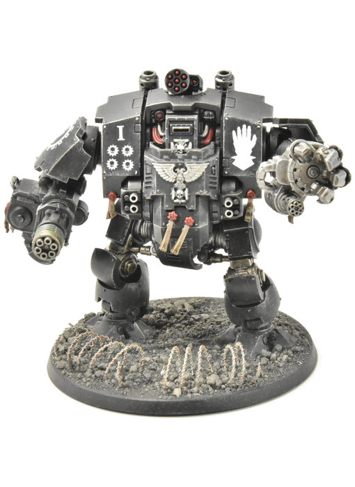 SPACE MARINES Redemptor Dreadnought #1 WELL PAINTED iron hands