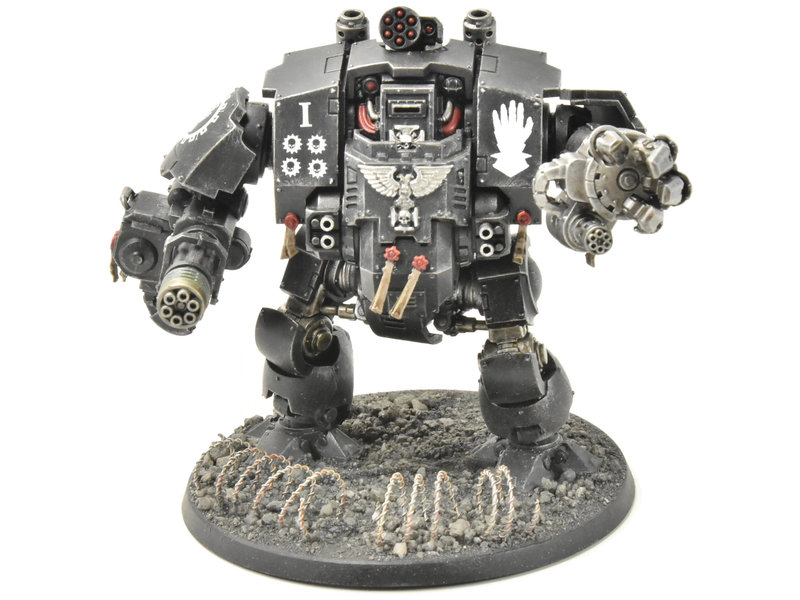 Games Workshop SPACE MARINES Redemptor Dreadnought #1 WELL PAINTED iron hands