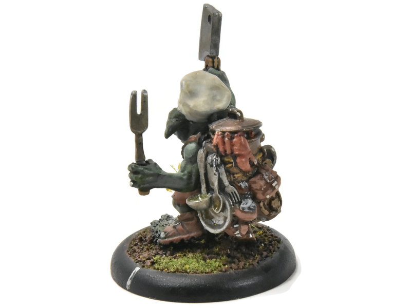 Privateer Press HORDES Swamp Gobber Chef #2 WELL PAINTED METAL minions