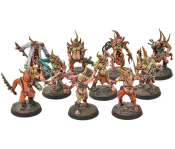 DEATH GUARD 10 Poxwalkers #3 PRO PAINTED Warhammer 40K
