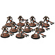 NECRONS 10 Necron Warriors #2 WELL PAINTED Warhammer 40K