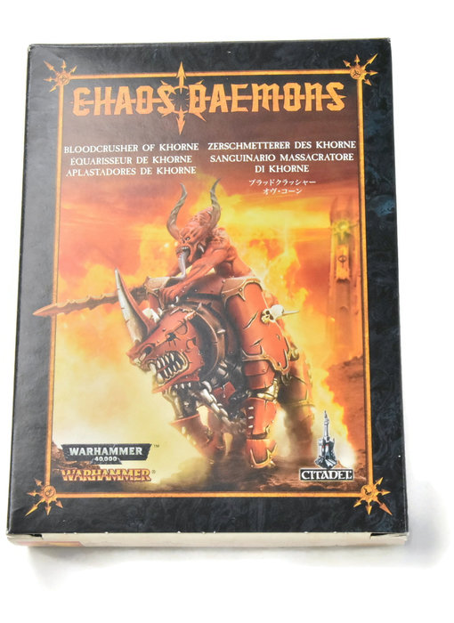 CHAOS DAEMONS Bloodcrusher of Khorne METAL NEW Canada only 40K