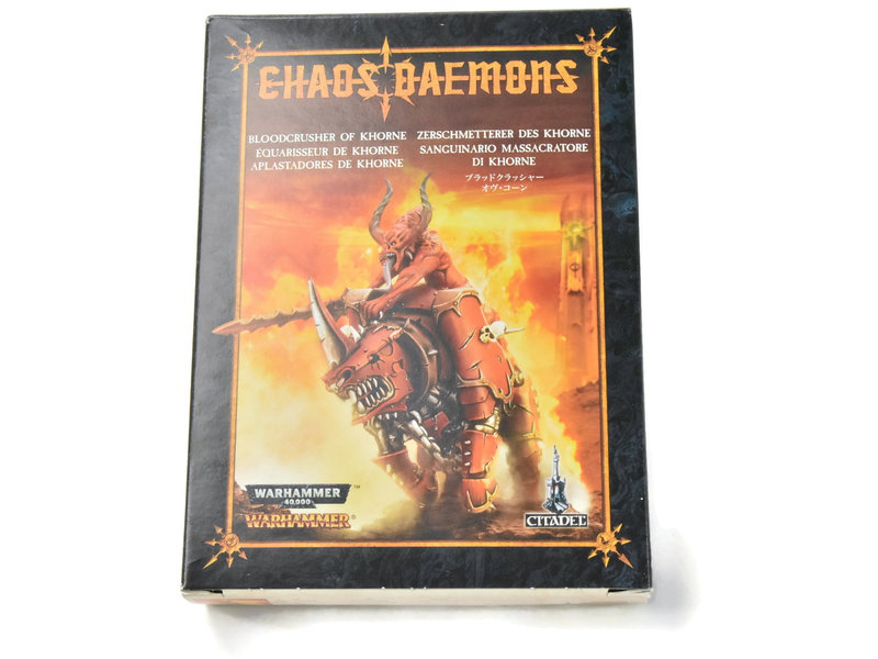 Games Workshop CHAOS DAEMONS Bloodcrusher of Khorne METAL NEW Canada only 40K