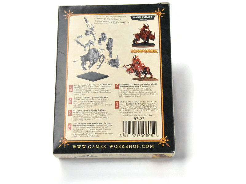 Games Workshop CHAOS DAEMONS Bloodcrusher of Khorne METAL NEW Canada only 40K