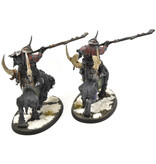 Games Workshop OGOR MAWTRIBES 2 Mournfang Cavalry #1 WELL PAINTED Sigmar Pack