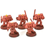 Games Workshop BLOOD ANGELS 5 Assault Squad #1 Warhammer 40K heavy paint