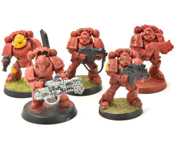 BLOOD ANGELS 5 Tactical Marines #2 Warhammer 40K