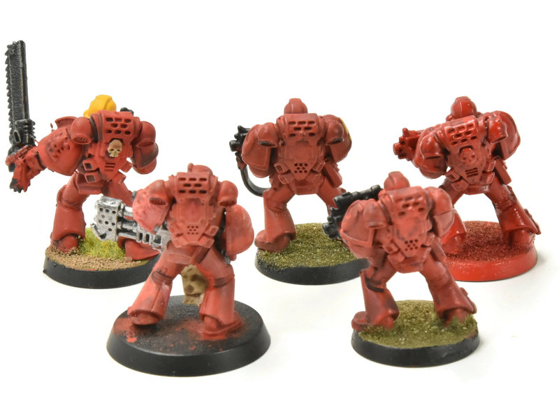 Games Workshop BLOOD ANGELS 5 Tactical Marines #2 Warhammer 40K