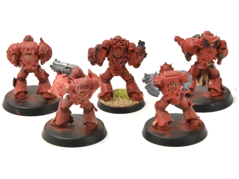 Games Workshop BLOOD ANGELS 5 Tactical Marines #6 Warhammer 40K