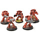 BLOOD ANGELS 5 Tactical Marines #6 Warhammer 40K