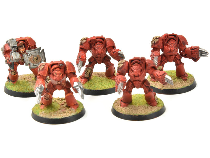 Games Workshop BLOOD ANGELS 5 Assault Terminators #1 Warhammer 40K