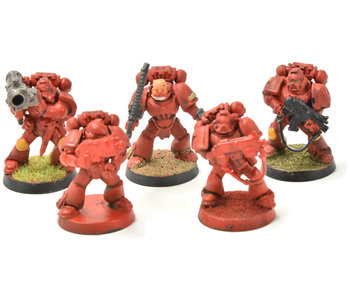 BLOOD ANGELS 5 Tactical Marines #1 Warhammer 40K