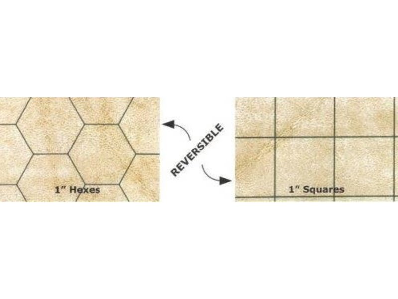 Chessex Megamat 1reversible Square/hex 34x48(88x122cm)