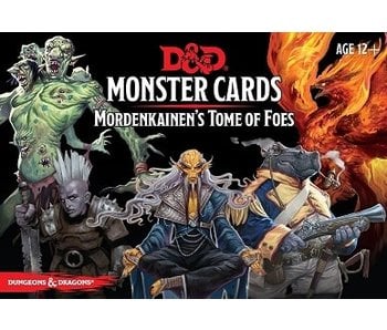 Dnd Monster Cards - Mordenkainen's Tome Of Foes