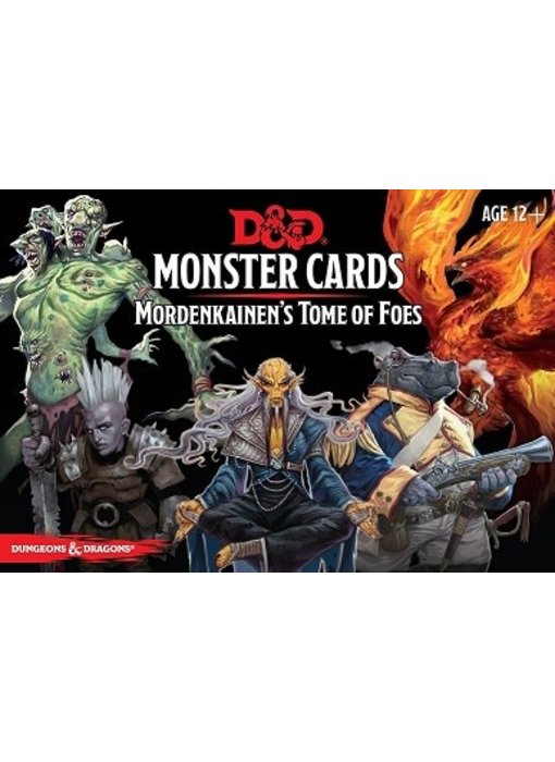 Dnd Monster Cards - Mordenkainen's Tome Of Foes (12