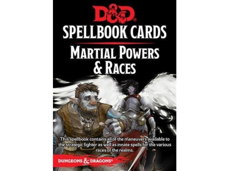 Wizards of the Coast Dnd Spellbook Cards Martial 2nd Edition