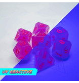 Chessex Poly Rpg Set - Afterdark Avalore Purple Rain