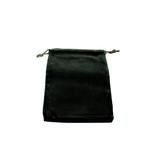 Chessex Suedecloth Dice Bag - Small Black