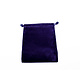 Suedecloth Dice Bag - Small Royal Blue