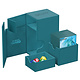 Ultimate Guard Flip N Tray Deck Case Monocolor Petrol 80+