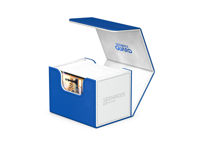 Ultimate Guard Deck Case Sidewinder 100+ Synergy Wht/blue
