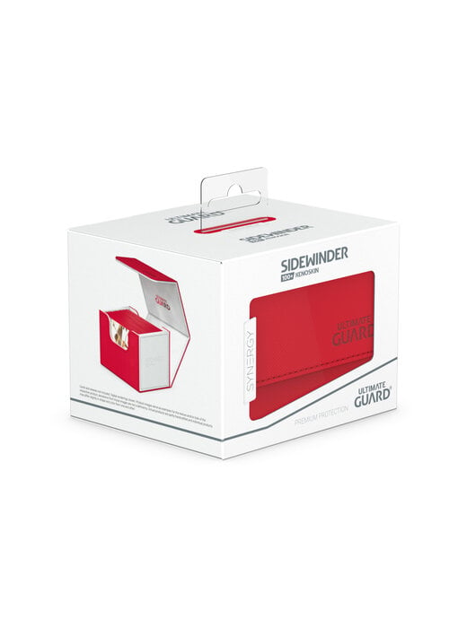 Ultimate Guard Deck Case Sidewinder 100+ Synergy Red/wht