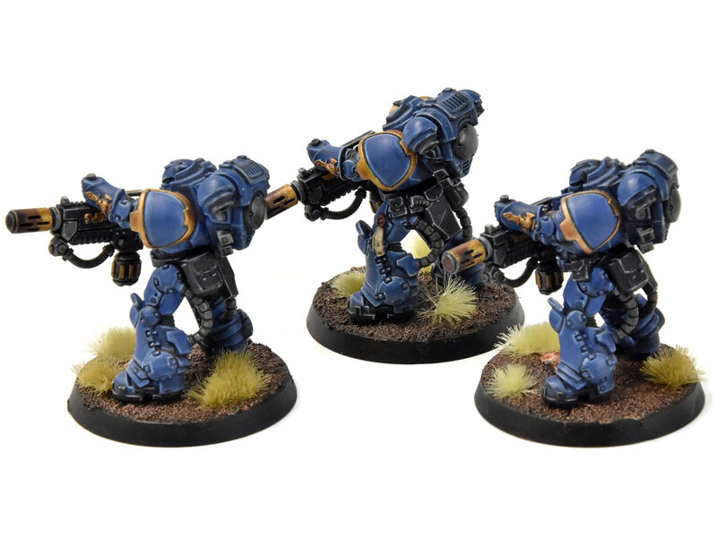 Games Workshop SPACE MARINES 5 Primaris Eradicators #1 WELL PAINTED Warhammer 40K