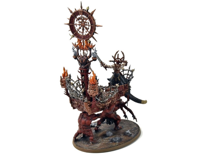 Games Workshop SLAVES TO DARKNESS Chaos Warshrine #1 PRO PAINTED SIGMAR