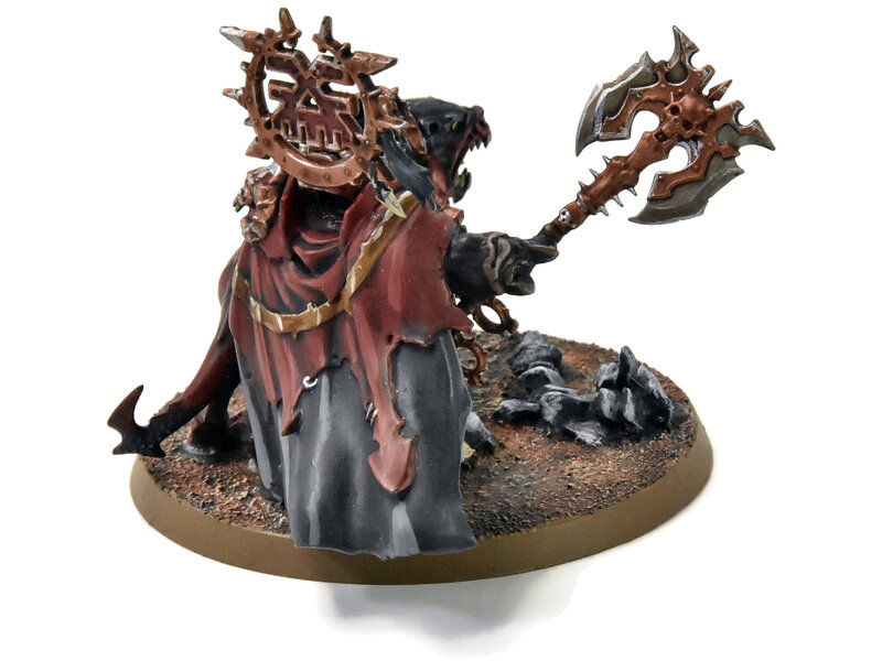 Games Workshop SLAVES TO DARKNESS Mighty Lord of Khorne #1 PRO PAINTED SIGMAR