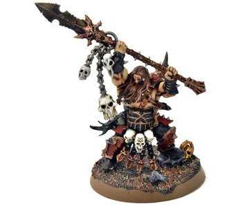 SLAVES TO DARKNESS Exalted Deathbringer with Impaling Spear #1 PRO PAINTED