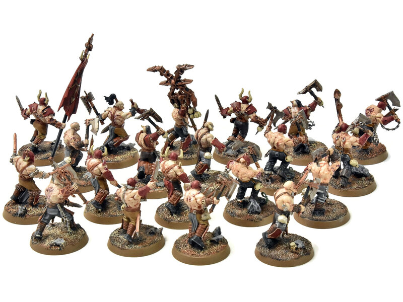 Games Workshop SLAVES TO DARKNESS 20 Bloodreavers #2 PRO PAINTED SIGMAR
