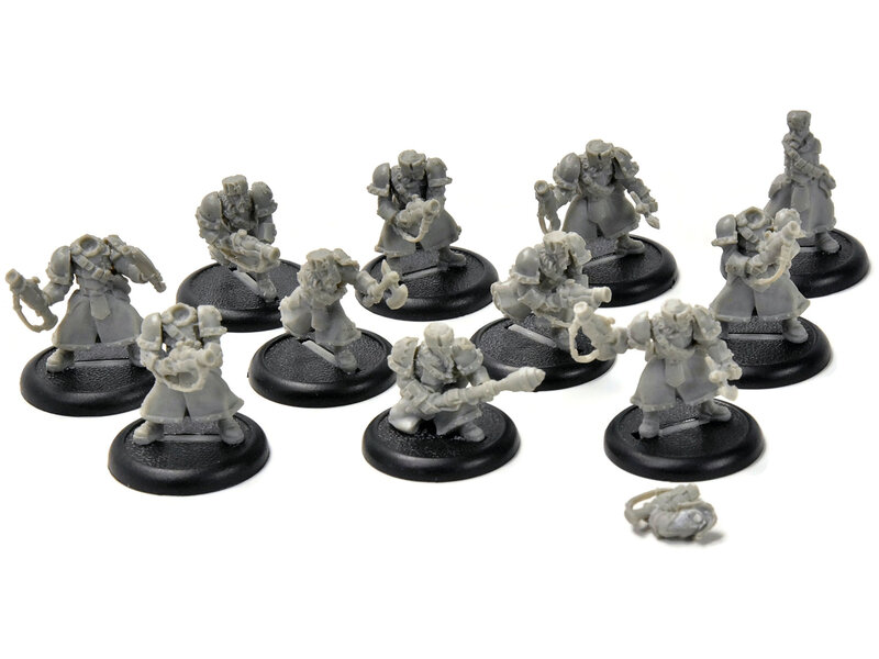 WARMACHINE 10 Winter Guard Infantry + 1 Rocketeers #1 khador