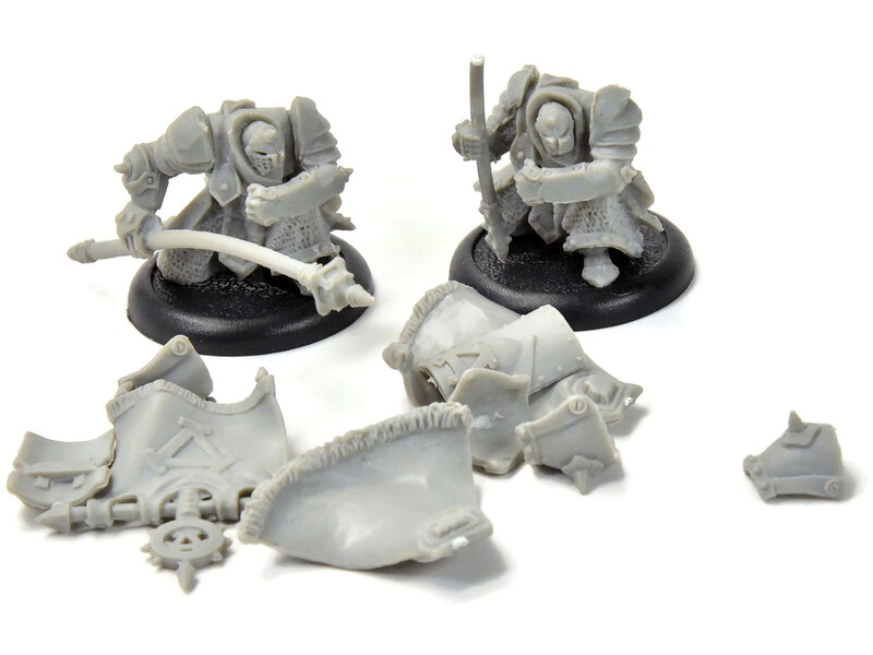 WARMACHINE Iron Fang Officer & Standard #1 khador